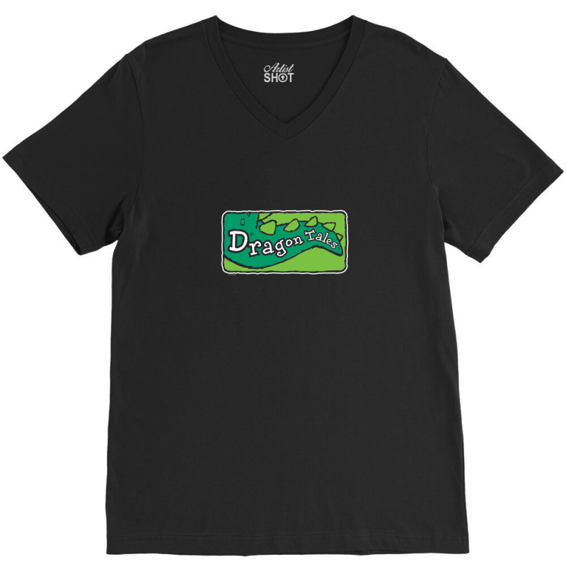 Graphic Dragon Tales 1 V-neck Tee | Artistshot