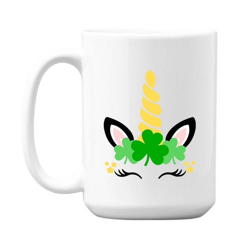 St Patricks Day Unicorn 15 Oz Coffee Mug | Artistshot