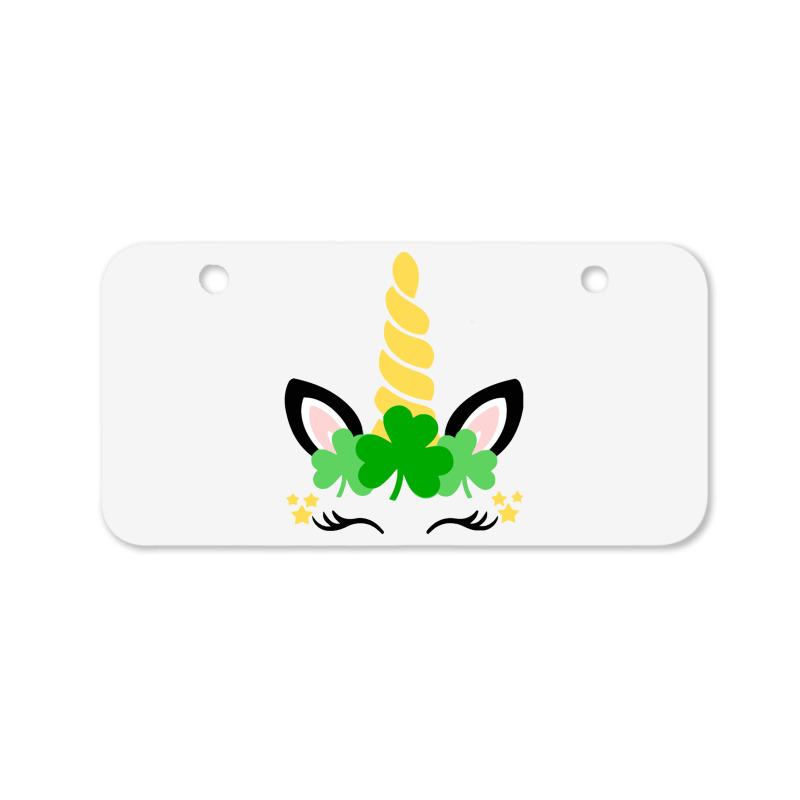 St Patricks Day Unicorn Bicycle License Plate | Artistshot