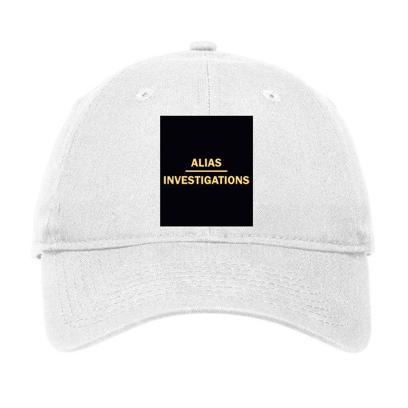 Alias Investigations Poster Trending Adjustable Cap by ferinagucuka | Artistshot