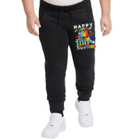 Happy 100 Days Of School And Still Poppin 100th Day Funny T Shirt Youth Jogger | Artistshot