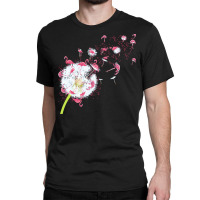 Dandelion T  Shirt Dandelion Flamingo Cute Flamingos T  Shirt Classic T-shirt | Artistshot