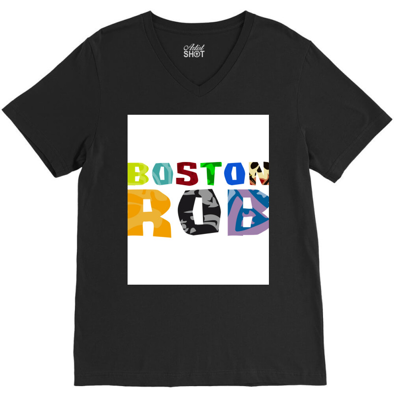 Boston Rob Poster Summer V-Neck Tee by wusuaamorvinc | Artistshot