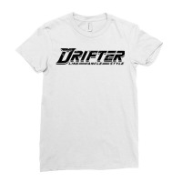 Drifter Line Angle Syle   Street Racing T Shirt Ladies Fitted T-shirt | Artistshot