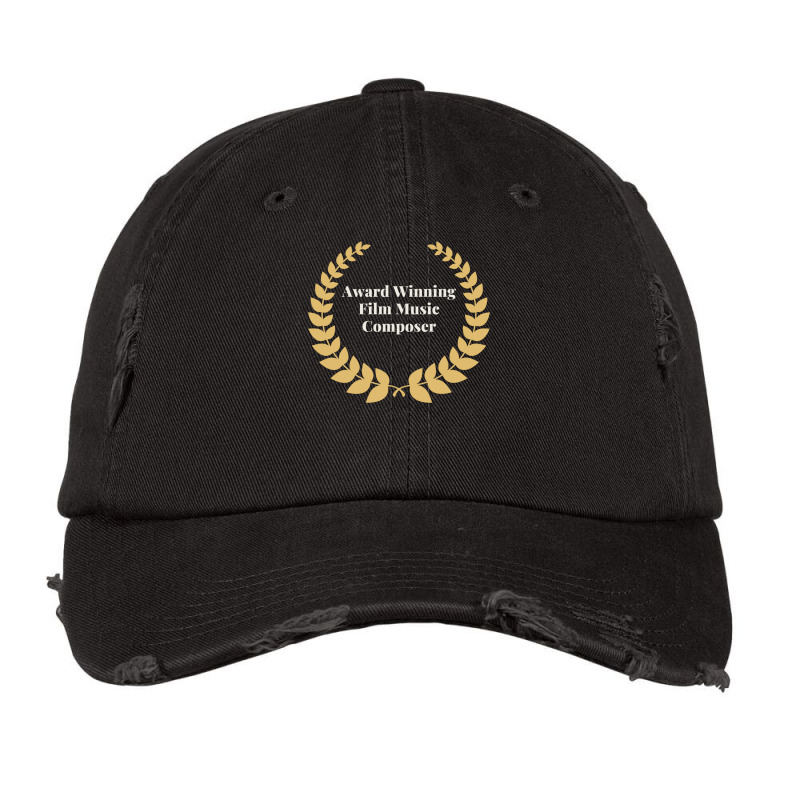 Award Winning Film Music Composer Classic Cool Love Vintage Cap | Artistshot