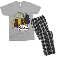 Bee  Buzzing Bee Men's T-shirt Pajama Set | Artistshot