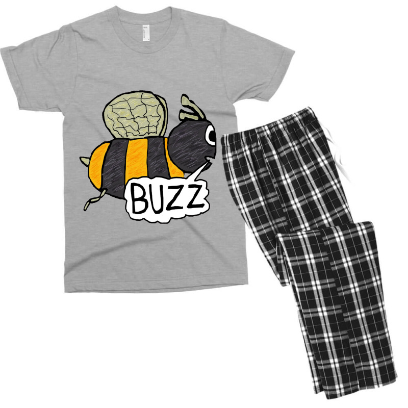 Bee  Buzzing Bee Men's T-shirt Pajama Set | Artistshot