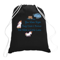 Funny Noahs Ark  Unicorns Missed The Boat 1 Drawstring Bags | Artistshot