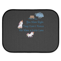 Funny Noahs Ark  Unicorns Missed The Boat 1 Rear Car Mat | Artistshot