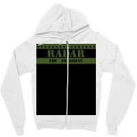 For Radar Poster Humor Zipper Hoodie | Artistshot