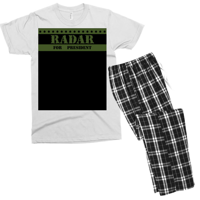 For Radar Poster Humor Men's T-shirt Pajama Set by wusuaamorvinc | Artistshot