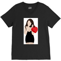 Fran Fine Poster 80s V-neck Tee | Artistshot