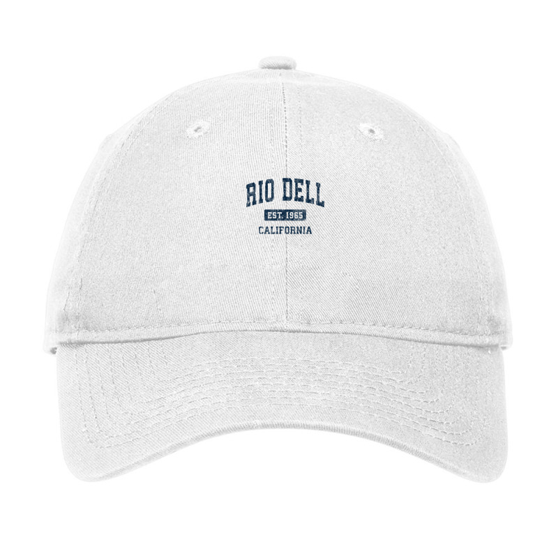 Rio Dell California Ca Vintage Athletic Sports Design Adjustable Cap | Artistshot