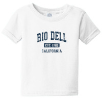 Rio Dell California Ca Vintage Athletic Sports Design Baby Tee | Artistshot