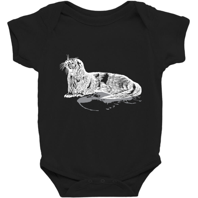 Limited Edition Zoo Keeper Animal Wildlife Gift Otter Baby Bodysuit by declangreenwood | Artistshot