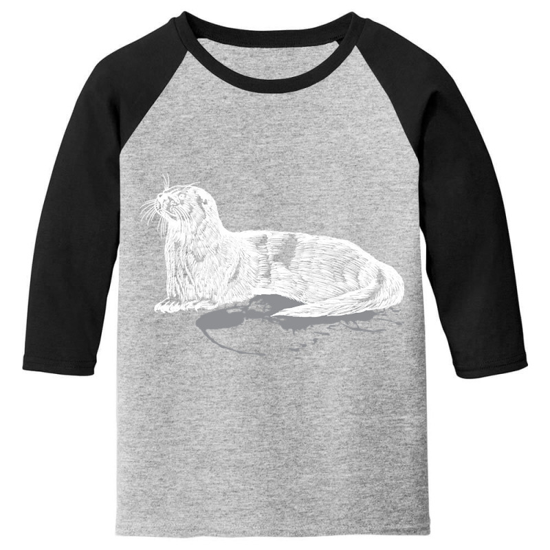 Limited Edition Zoo Keeper Animal Wildlife Gift Otter Youth 3/4 Sleeve by declangreenwood | Artistshot