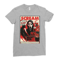 Scream Scary Movie Ladies Fitted T-shirt | Artistshot