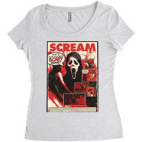 Scream Scary Movie Women's Triblend Scoop T-shirt | Artistshot