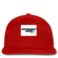 Supermarket Sweep Poster Humor Printed Hat | Artistshot