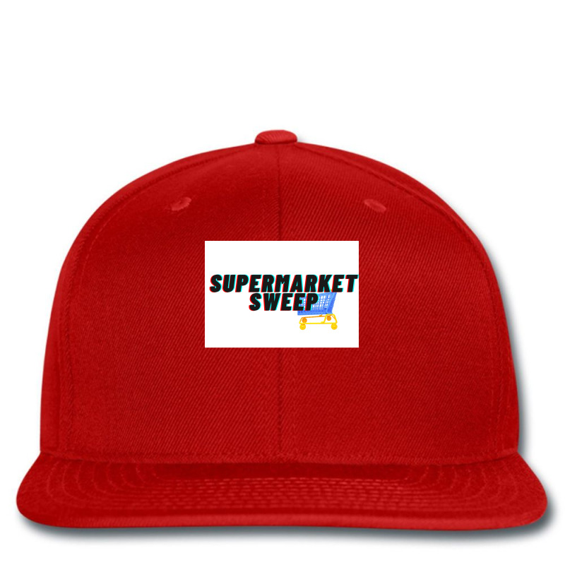 Supermarket Sweep Poster Humor Printed hat by geyveprisoj3 | Artistshot