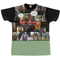 Heartland Show Collage Poster Girl Graphic T-shirt | Artistshot