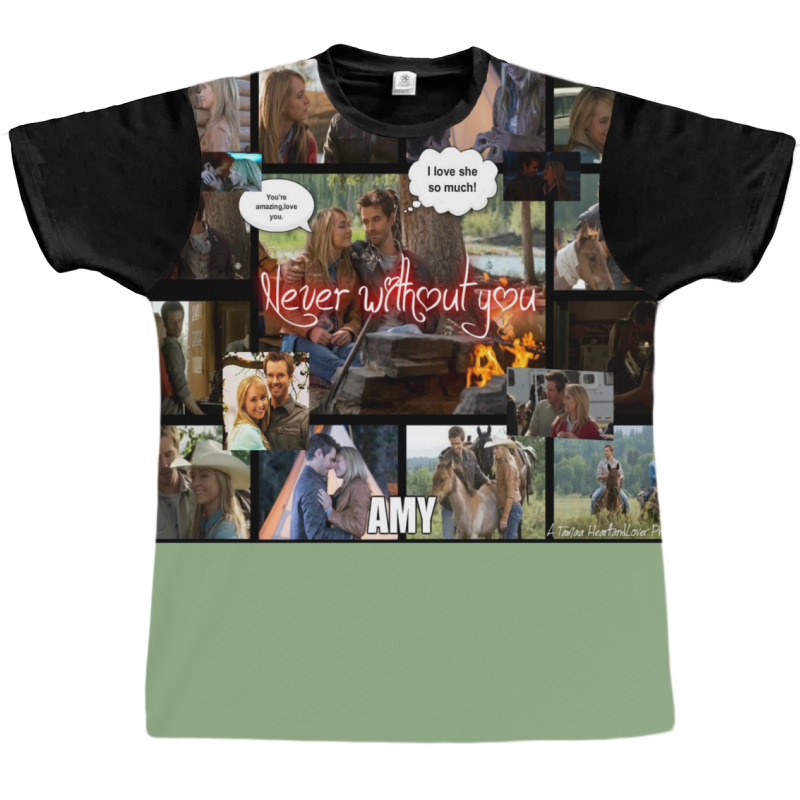 Heartland Show Collage Poster Girl Graphic T-shirt by wusuaamorvinc | Artistshot