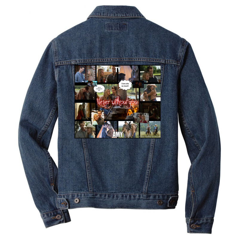 Heartland Show Collage Poster Girl Men Denim Jacket by wusuaamorvinc | Artistshot