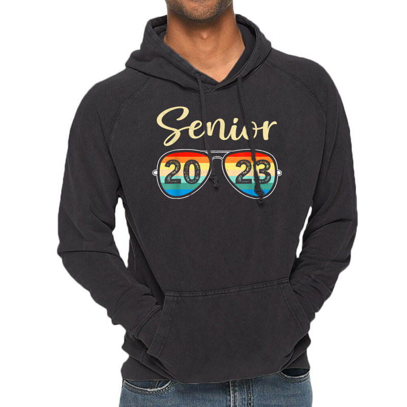 Retro Sunglasses Senior Vintage Hoodie | Artistshot