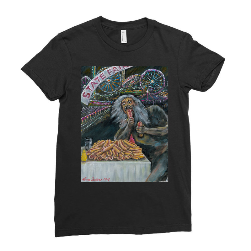 Limited Edition Saturn Devouring His Dogs Ladies Fitted T-Shirt by Jankonen637 | Artistshot