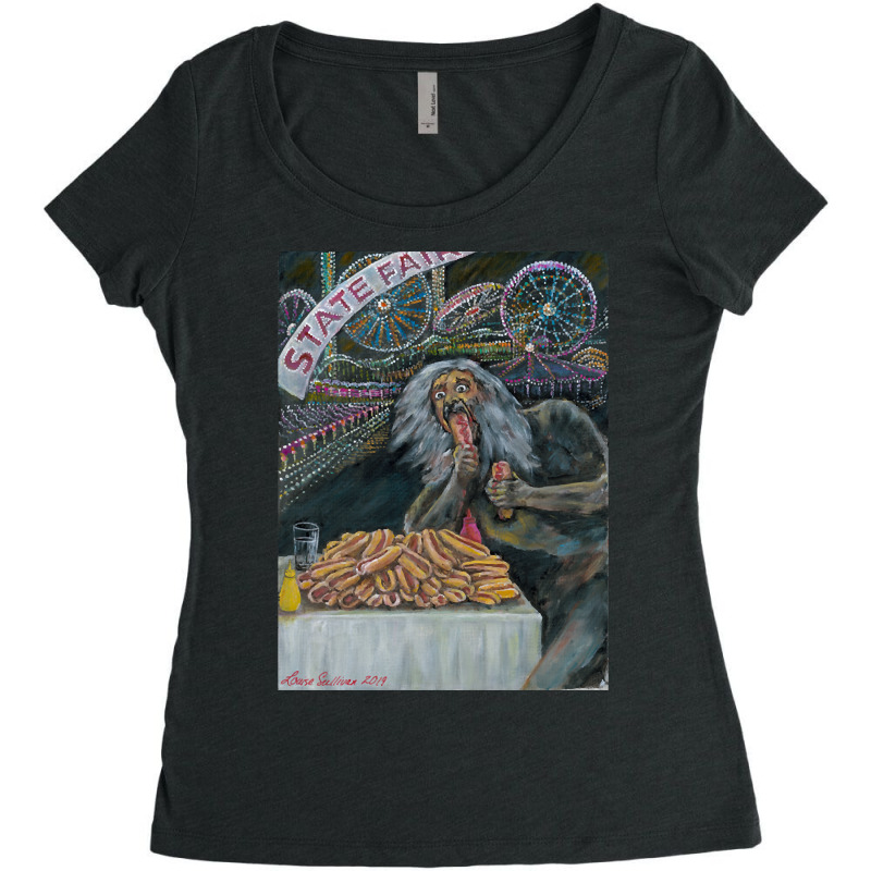 Limited Edition Saturn Devouring His Dogs Women's Triblend Scoop T-shirt by Jankonen637 | Artistshot