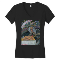 Limited Edition Saturn Devouring His Dogs Women's V-neck T-shirt | Artistshot