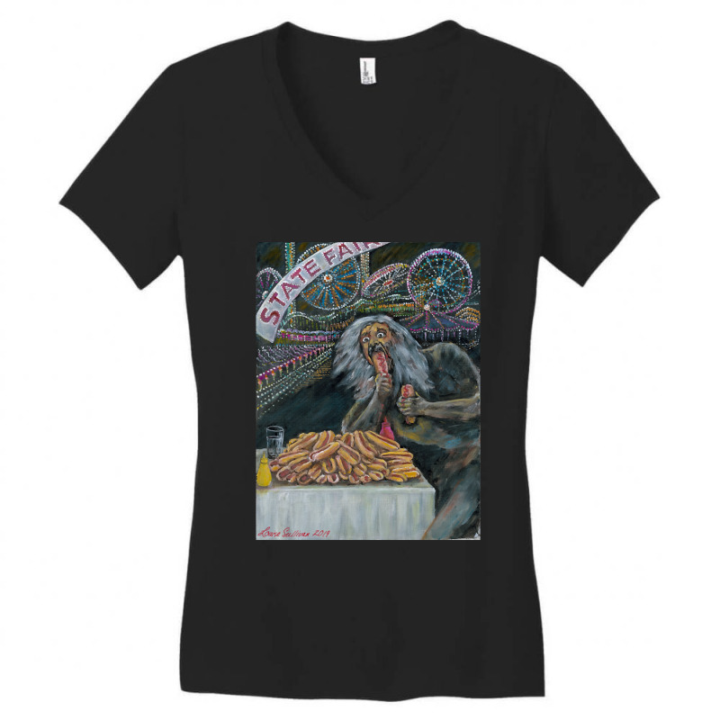 Limited Edition Saturn Devouring His Dogs Women's V-Neck T-Shirt by Jankonen637 | Artistshot