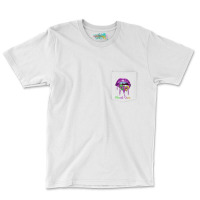 Dripping Lip Biting Fleur De Lys Mardi Gras For Women Pocket T-shirt | Artistshot