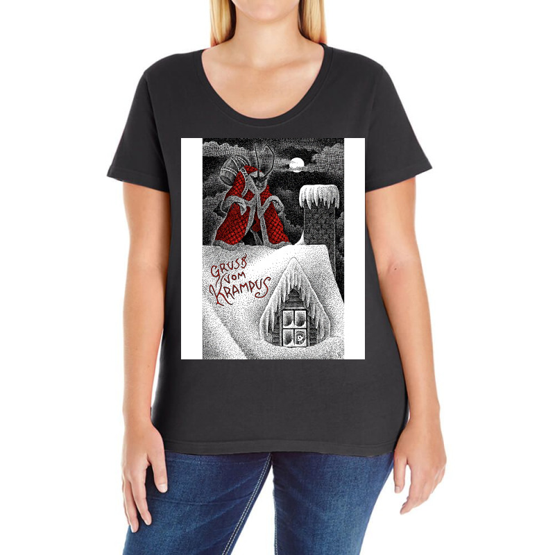 Out On The Rooftop Ladies Curvy T-Shirt by pixneragrajab | Artistshot