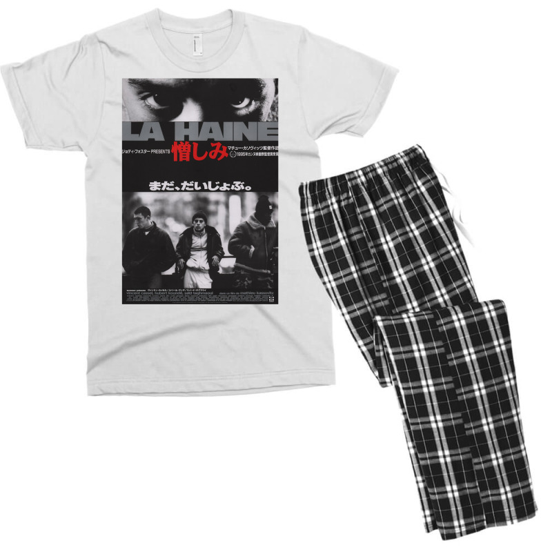 Japanese La Haine Classic  Aesthetic Love Men's T-shirt Pajama Set | Artistshot