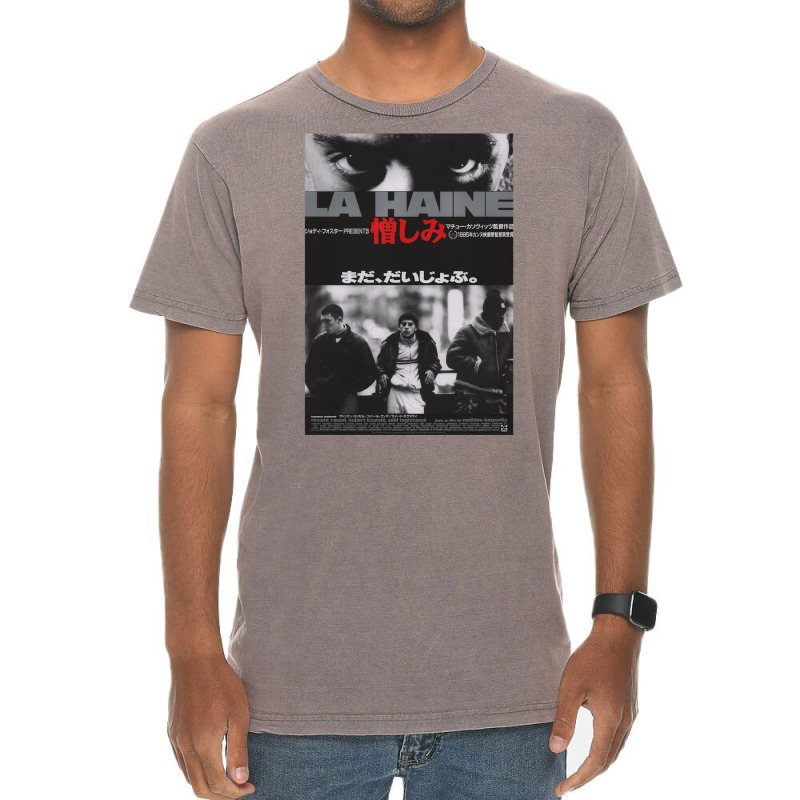 Japanese La Haine Classic  Aesthetic Love Vintage T-shirt | Artistshot