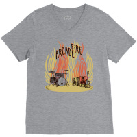 The Arcade Fire V-neck Tee | Artistshot