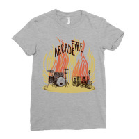 The Arcade Fire Ladies Fitted T-shirt | Artistshot