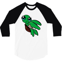funky turtle 3/4 Sleeve Shirt | Artistshot