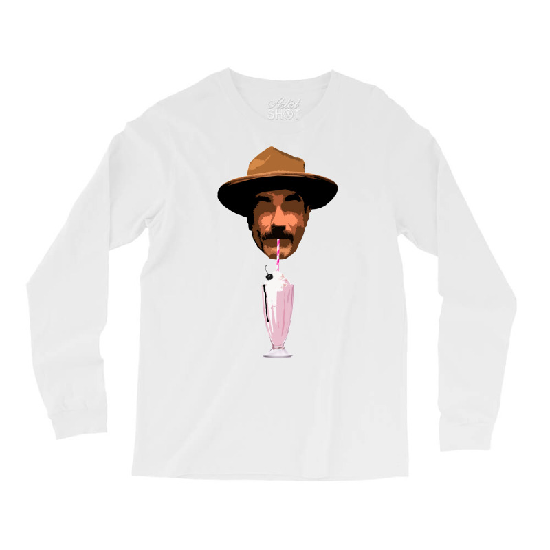 There Will Be Blood   Oil Milkshake Long Sleeve Shirts by mongouoromong | Artistshot