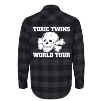 Toxic Twins World Tour Flannel Shirt | Artistshot