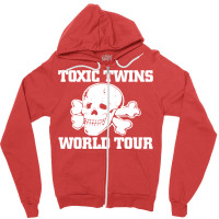 Toxic Twins World Tour Zipper Hoodie | Artistshot