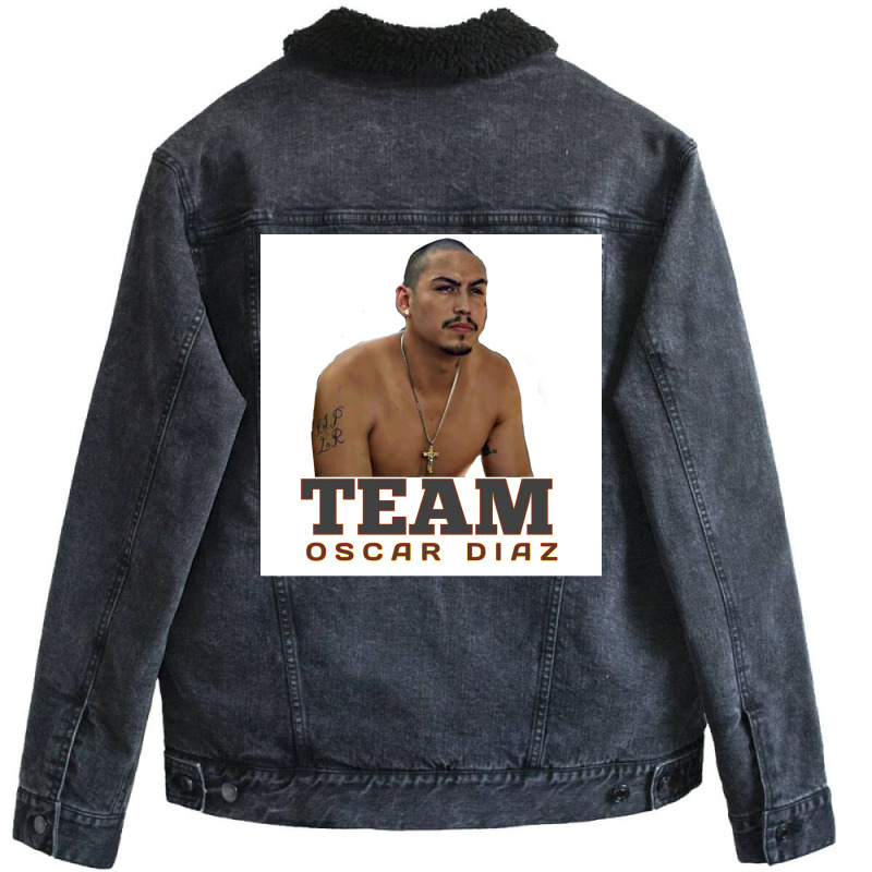 On My Block Osdiaz Poster Quote Unisex Sherpa-Lined Denim Jacket by wusuaamorvinc | Artistshot