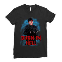 Burn In Hell 1 Ladies Fitted T-shirt | Artistshot