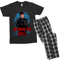 Burn In Hell 1 Men's T-shirt Pajama Set | Artistshot