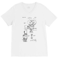 Movie Film Camera Patent S 1937  Love Girl V-neck Tee | Artistshot