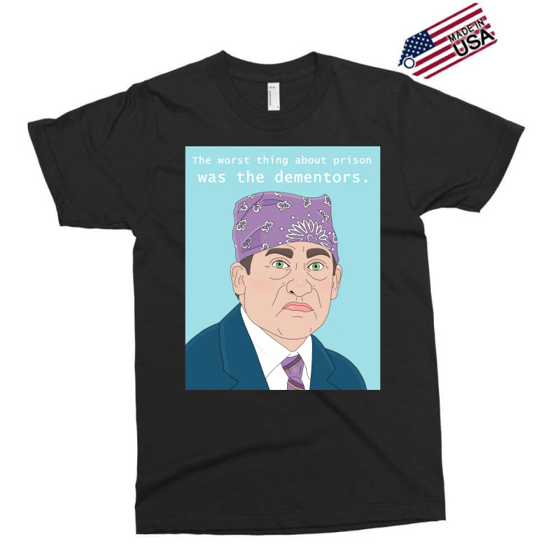 Prison Mikefrom The Office Us Poster Quote Exclusive T-shirt by wusuaamorvinc | Artistshot