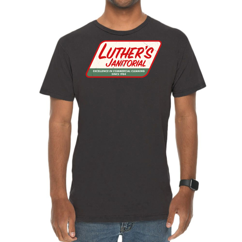 Luther’s Janitorial  Aesthetic Cool Vintage T-Shirt by leivysnghitu7 | Artistshot