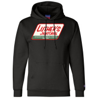 Luther’s Janitorial  Aesthetic Cool Champion Hoodie | Artistshot