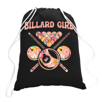 Billiard T  Shirt Billiard Pool Player Billard 8  Ball T  Shirt Drawstring Bags | Artistshot